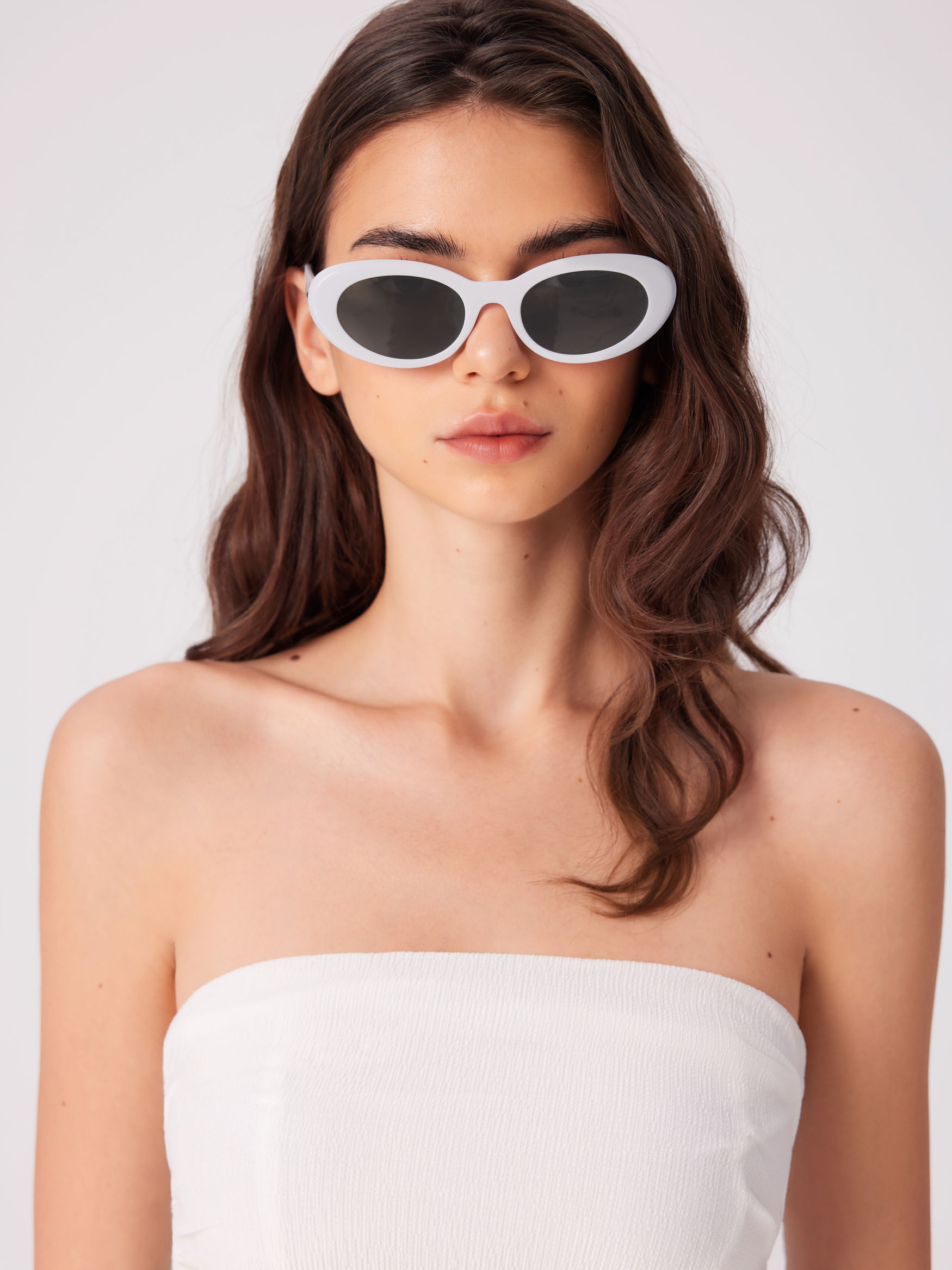 Nafissatou -  Lunettes blanc