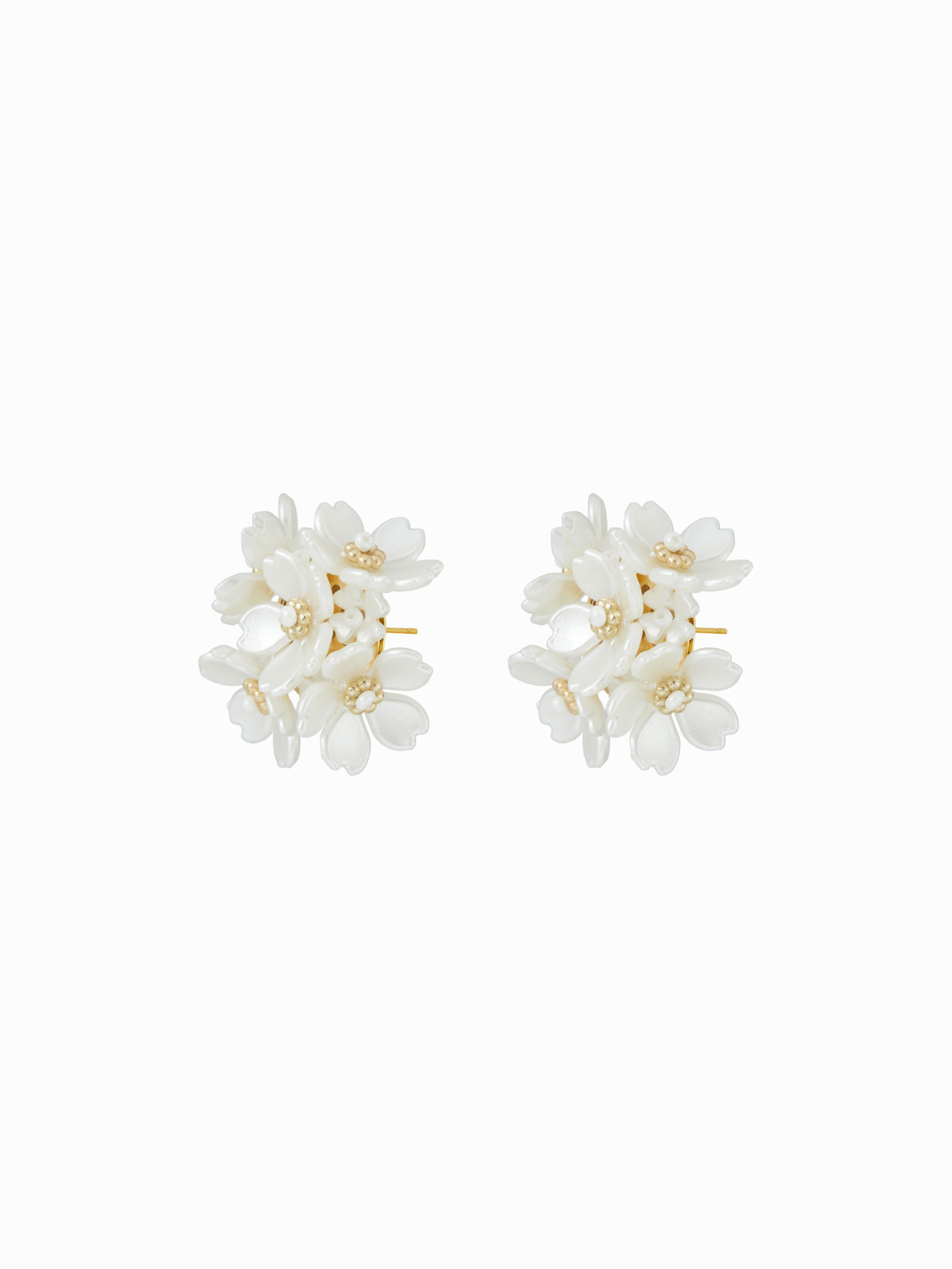 Trésor - Boucles d'oreilles blanc