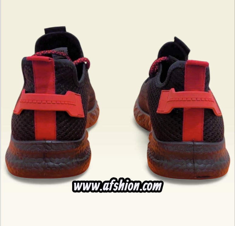 Chaussures de sport Homme rouge et noir