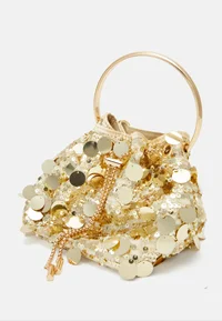 Fatima-  Sac à main doré