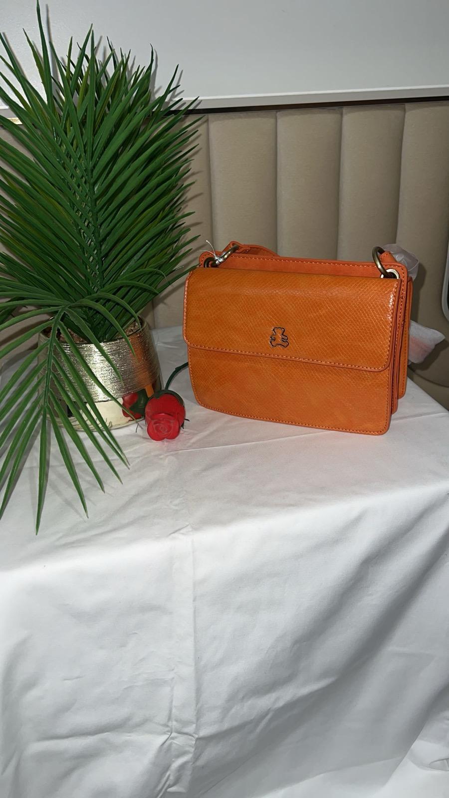 Sandrine - Pochette orange