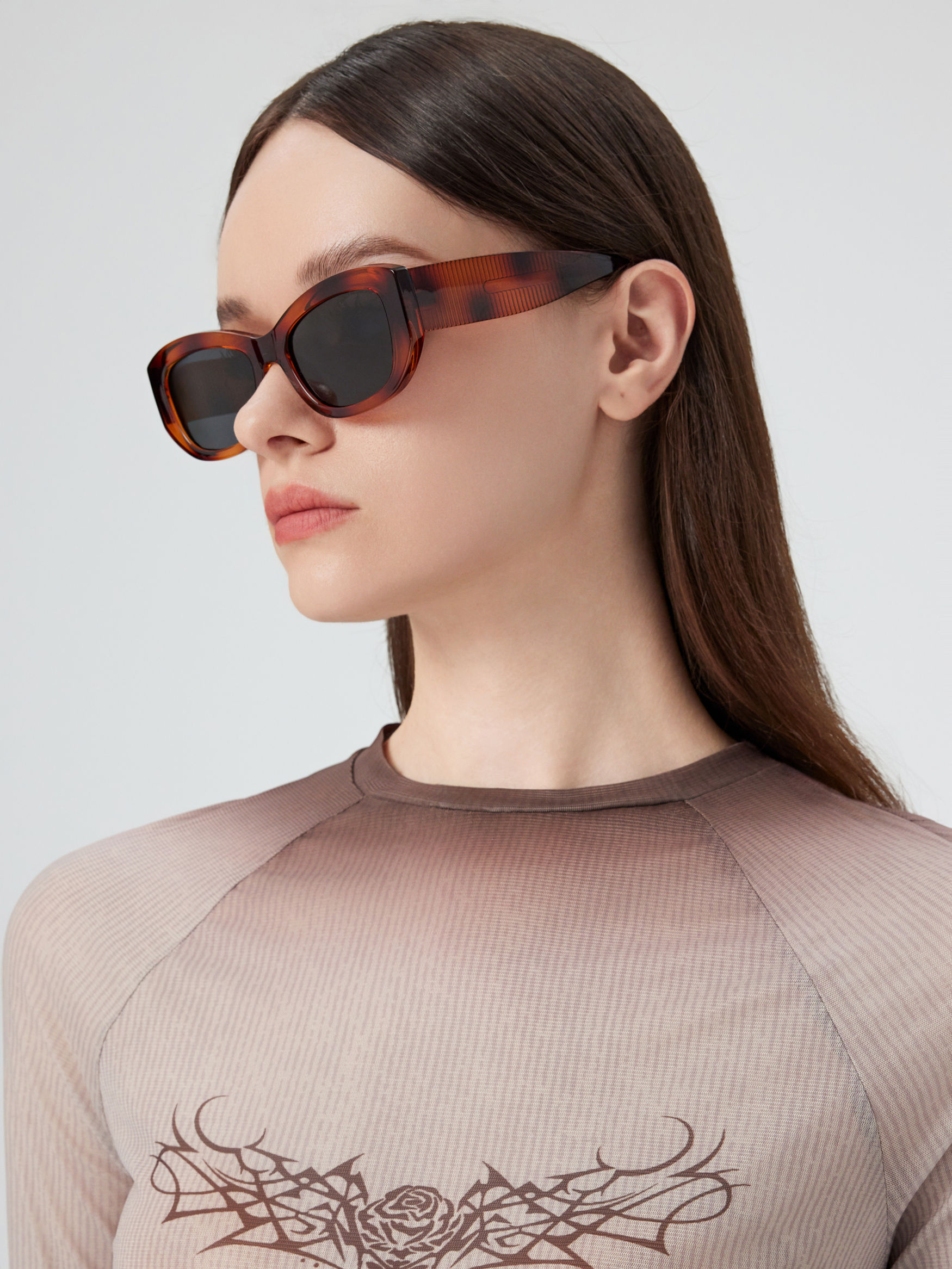 Yasmine -  Lunettes marron